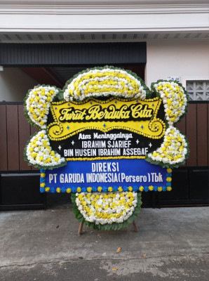 Papan Bunga Duka di Pondokaso Tonggoh